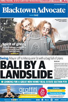 Blacktown Advocate - October 18th 2017