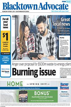 Blacktown Advocate - October 9th 2019