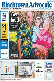 Blacktown Advocate - October 16th 2019